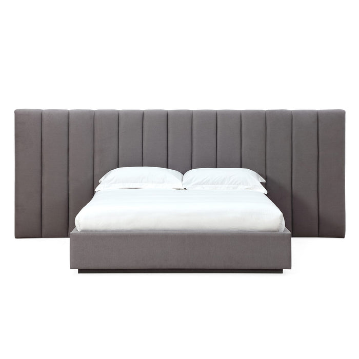 Modus Monty Upholstered Wall Bed in Stormy NightImage 5