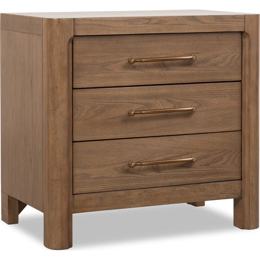 Modus Furniture Morris 3 Drw NS  Claystone 655450514739 LM2C81B Image 2