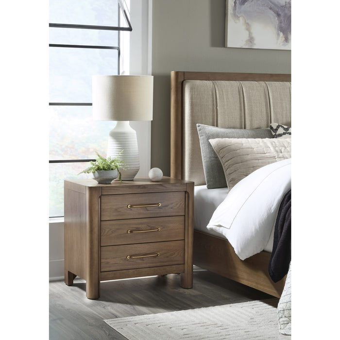 Modus Furniture Morris 3 Drw NS  Claystone 655450514739 LM2C81B Main Image
