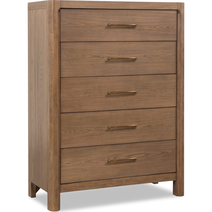 Modus Furniture Morris 5 Drw Chest  Claystone 655450514777 LM2C84 Image 2