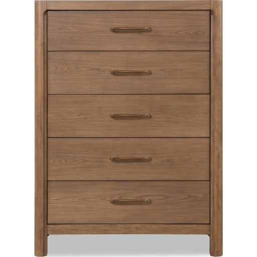 Modus Furniture Morris 5 Drw Chest  Claystone 655450514777 LM2C84 Main Image