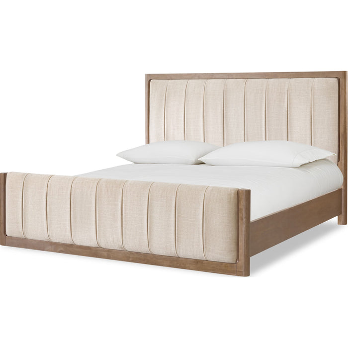 Modus Furniture Morris WdUph Bed  CshCls  LM2CB  Image 3