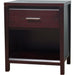 Modus Furniture Nevis Charging Station Nightstand in Espresso 655450062520 NV2381P Image 16