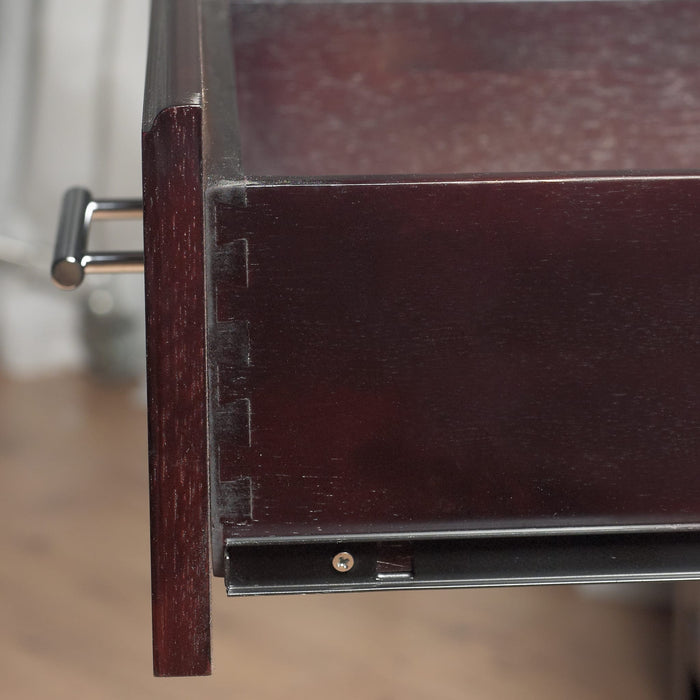 Modus Furniture Nevis Charging Station Nightstand in Espresso 655450062520 NV2381P Image 5