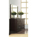Modus Furniture Nevis Landscape Mirror In Espresso 655450119354 NV2383LG Image 2