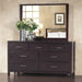 Modus Furniture Nevis Landscape Mirror In Espresso 655450119354 NV2383LG Image 3
