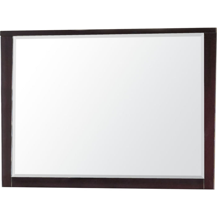 Modus Furniture Nevis Landscape Mirror In Espresso 655450119354 NV2383LG Image 4