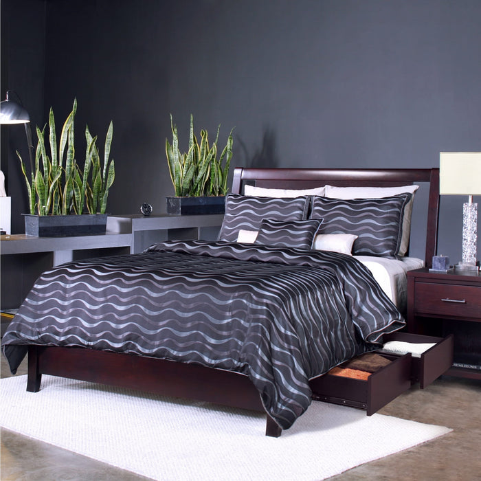 Modus Nevis Low Profile Storage Bed in EspressoMain Image