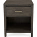 Modus Furniture Nevis One Drawer Nightstand in Sharkskin 655450352348 NVGX81 Image 3