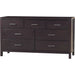 Modus Furniture Nevis Seven Drawer Dresser in Espresso (2024) 655450431685 NV2382A Image 6