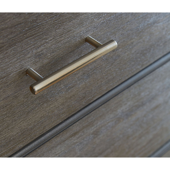 Modus Furniture Nevis Seven Drawer Dresser in Sharkskin (2024) 655450431753 NVGX82A Image 2