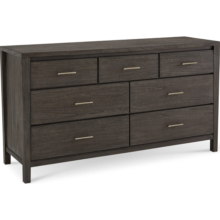 Modus Furniture Nevis Seven Drawer Dresser in Sharkskin (2024) 655450431753 NVGX82A Image 4