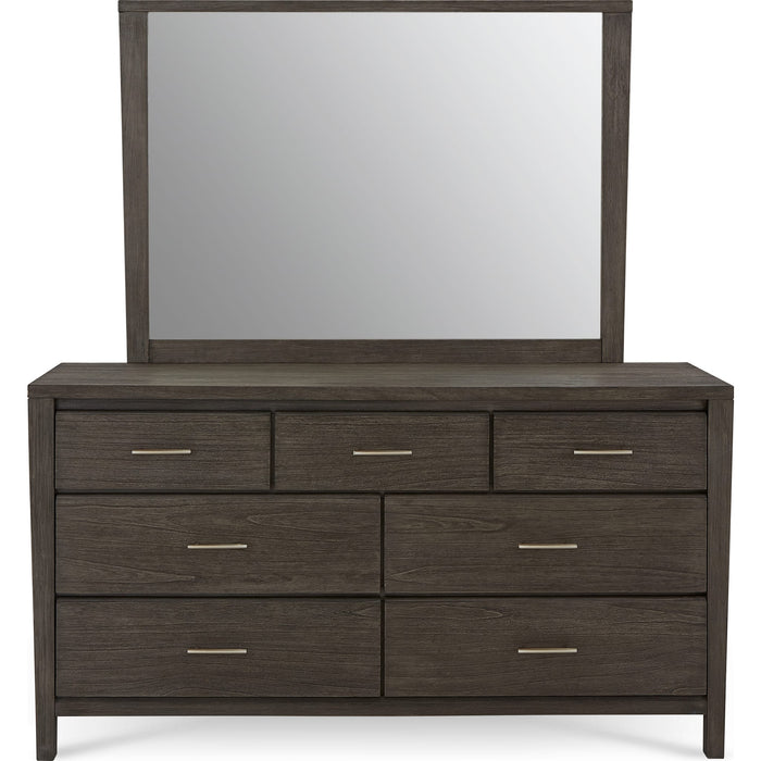 Modus Furniture Nevis Seven Drawer Dresser in Sharkskin (2024) 655450431753 NVGX82A Image 7