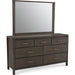 Modus Furniture Nevis Seven Drawer Dresser in Sharkskin (2024) 655450431753 NVGX82A Image 8