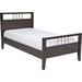 Modus Furniture Nevis Wood Platform Bed in Espresso  NV23F  Image 4