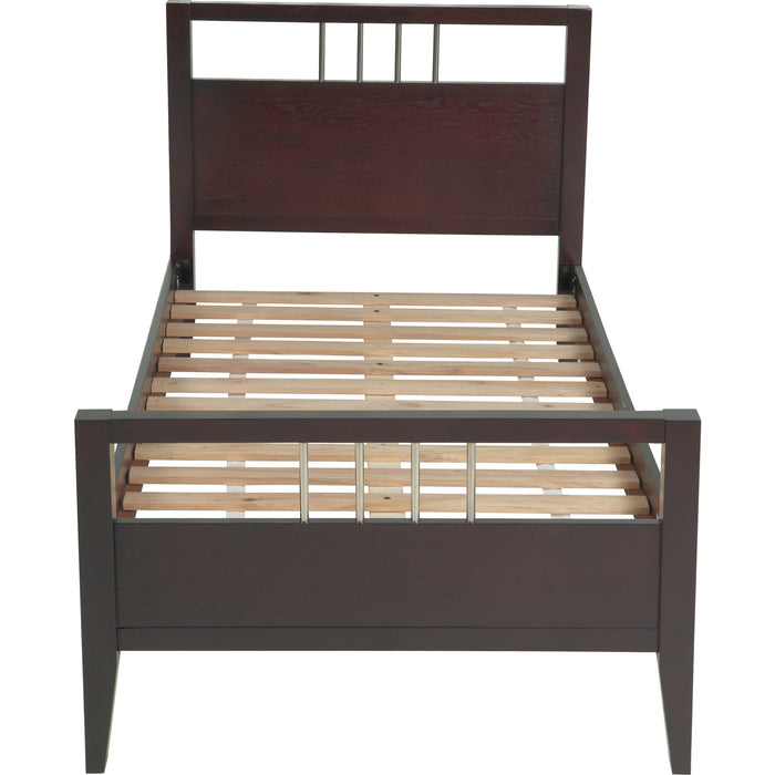 Modus Furniture Nevis Wood Platform Bed in Espresso  NV23F  Image 8