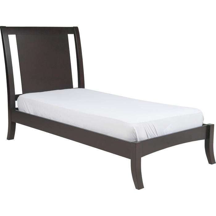 Modus Furniture Nevis Wood Sleigh Bed in Espresso  NV23L  Image 4