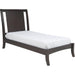 Modus Furniture Nevis Wood Sleigh Bed in Espresso  NV23L  Image 4