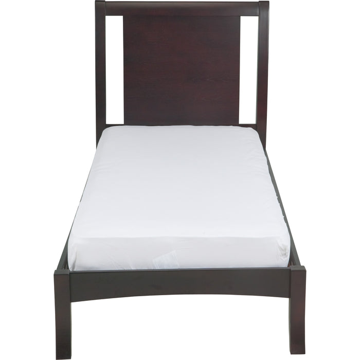 Modus Furniture Nevis Wood Sleigh Bed in Espresso  NV23L  Image 5