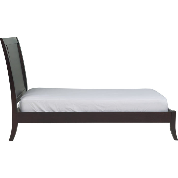 Modus Furniture Nevis Wood Sleigh Bed in Espresso  NV23L  Image 6
