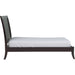 Modus Furniture Nevis Wood Sleigh Bed in Espresso  NV23L  Image 6