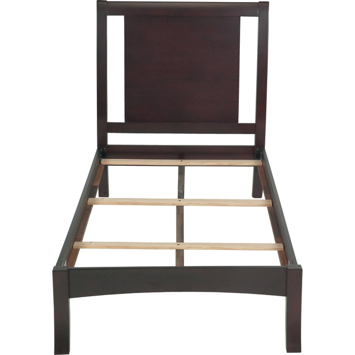 Modus Furniture Nevis Wood Sleigh Bed in Espresso  NV23L  Image 7