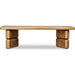Modus Furniture Nia Acacia Wood Dining Bench in Lioness 655450480003 UHXW65 Image 1