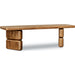 Modus Furniture Nia Acacia Wood Dining Bench in Lioness 655450480003 UHXW65 Image 4