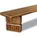 Modus Furniture Nia Acacia Wood Dining Bench in Lioness 655450480003 UHXW65 Image 6