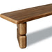 Modus Furniture Nia Acacia Wood Dining Bench in Lioness 655450480003 UHXW65 Image 7