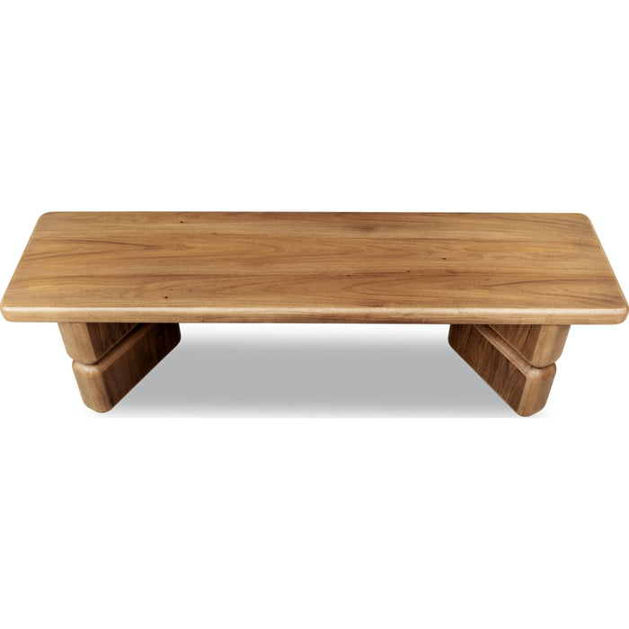 Modus Furniture Nia Acacia Wood Dining Bench in Lioness 655450480003 UHXW65 Image 8