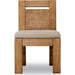 Modus Furniture Nia Chenille Upholstered Dining Chair in Lioness and Hyena 655450480010 UHXW63 Image 1