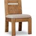 Modus Furniture Nia Chenille Upholstered Dining Chair in Lioness and Hyena 655450480010 UHXW63 Image 2