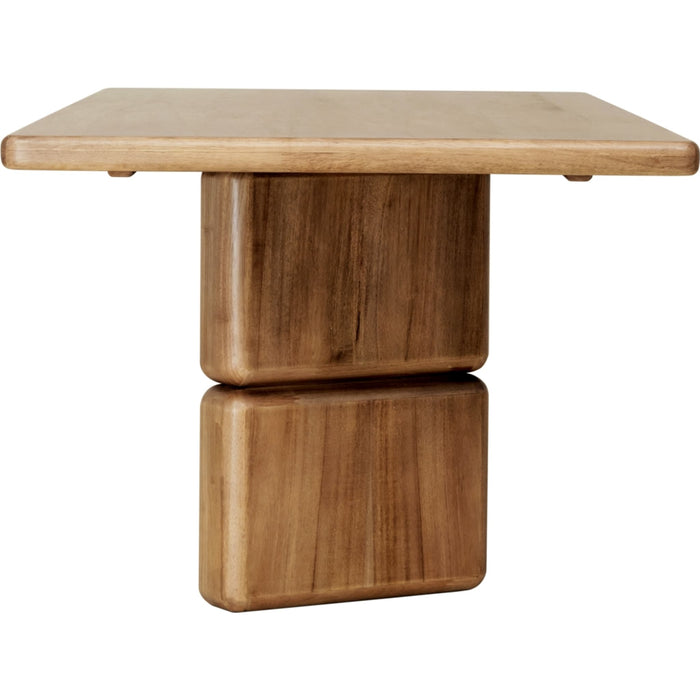 Modus Furniture Nia Rectangular Acacia Wood Dining Table in Lioness 655450480119 UHXW60 Image 6