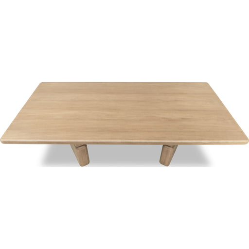 Modus Furniture Nia Rectangular Acacia Wood Dining Table in Lioness 655450480119 UHXW60 Image 7