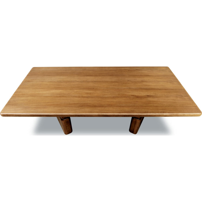 Modus Furniture Nia Rectangular Acacia Wood Dining Table in Lioness 655450480119 UHXW60 Image 7