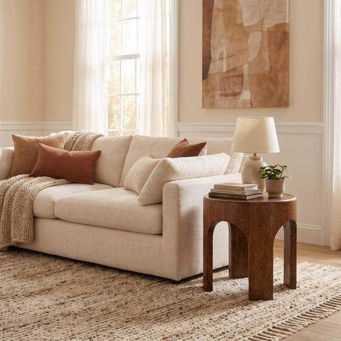 Modus Furniture Nico End Table  Aspen 655450572340 Y47D22 Main Image