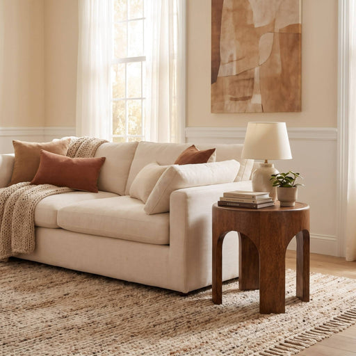 Modus Furniture Nico End Table in Aspen 655450572340 Y47D22 Main Image