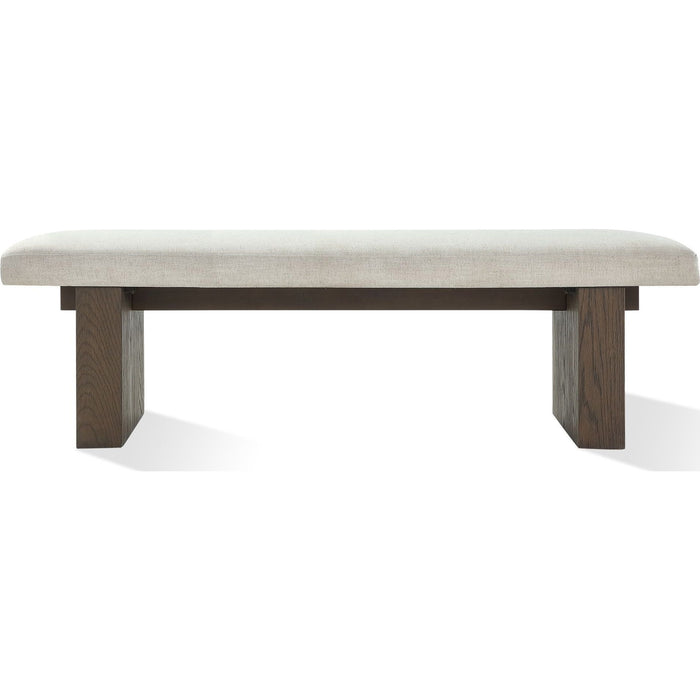 Modus Furniture Oakland Bench in Brunette 655450331428 FQBM65 Image 4