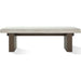 Modus Furniture Oakland Bench in Brunette 655450331428 FQBM65 Image 4