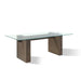 Modus Oakland Glass Table in Brunette Image 3