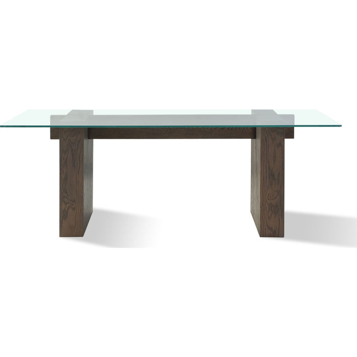 Modus Furniture Oakland Glass Table in Brunette 655450331343 FQBM60 Image 4