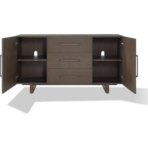 Modus Furniture Oakland Three Drawer Sideboard in Brunette 655450331411 FQBM73 Image 7