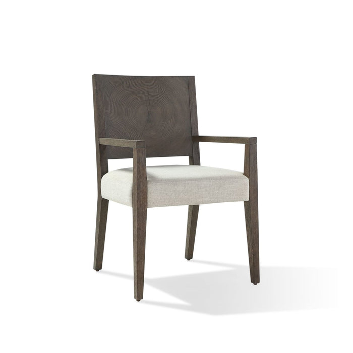 Modus Oakland Wood Arm Chair in Brunette Image 3