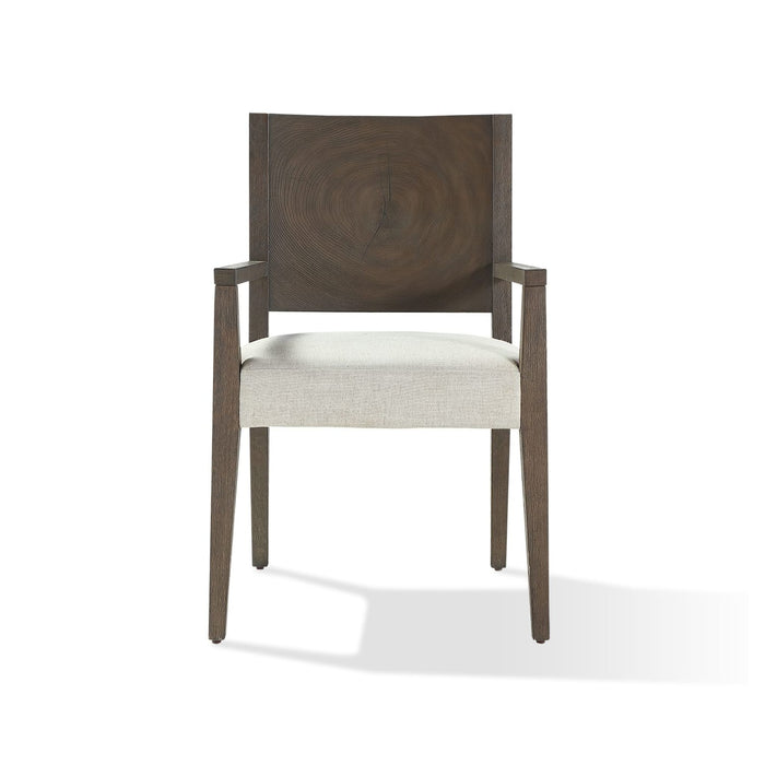 Modus Oakland Wood Arm Chair in Brunette Image 4