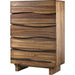 Modus Furniture Ocean Five Drawer Solid Wood Chest in Natural Sengon (2024) 655450431784 8C7984A Image 3