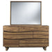 Modus Ocean Six Drawer Solid Wood Dresser in Natural Sengon (2024) Image 2