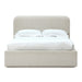 Modus Off-White Upholstered Platform Bed in Ricotta BoucleImage 5