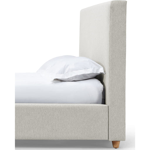 Modus Furniture Olivia Upholstered Headboard in Ivory (2026)  KKJMJ BH Image 1