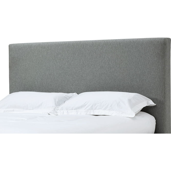 Modus Furniture Olivia Upholstered Headboard in Pewter  KKJPH BH Image 3